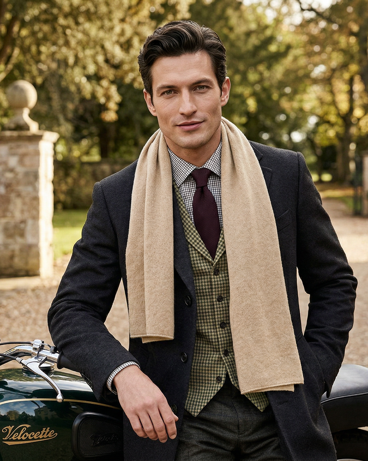 Herren Kaschmirschals aus 100 % Premium Kaschmir | EMAAL CASHMERE