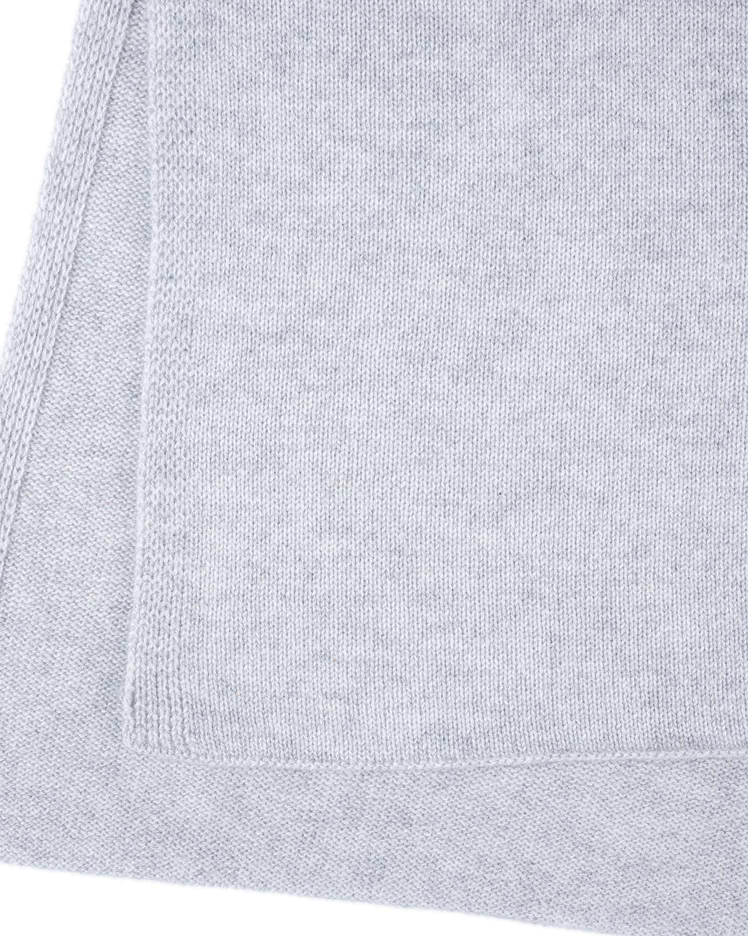 Capri Kaschmirdecke Baby hellgrau – 100% Kaschmir | EMAAL CASHMERE#Farbe_hellgrau