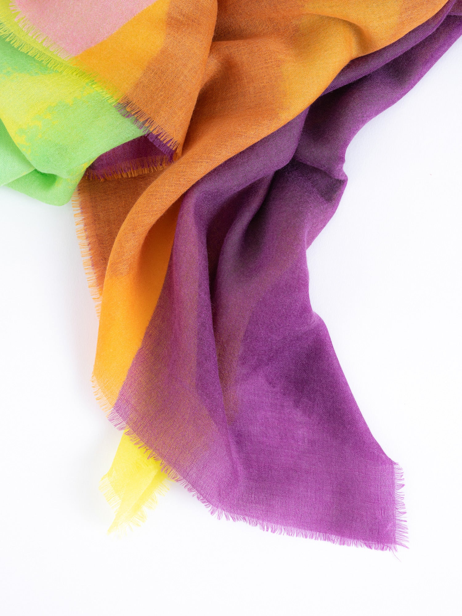 Around The World Kaschmirtuch Damen mehrfarbig – 100% Kaschmir | EMAAL CASHMERE#Farbe_mehrfarbig