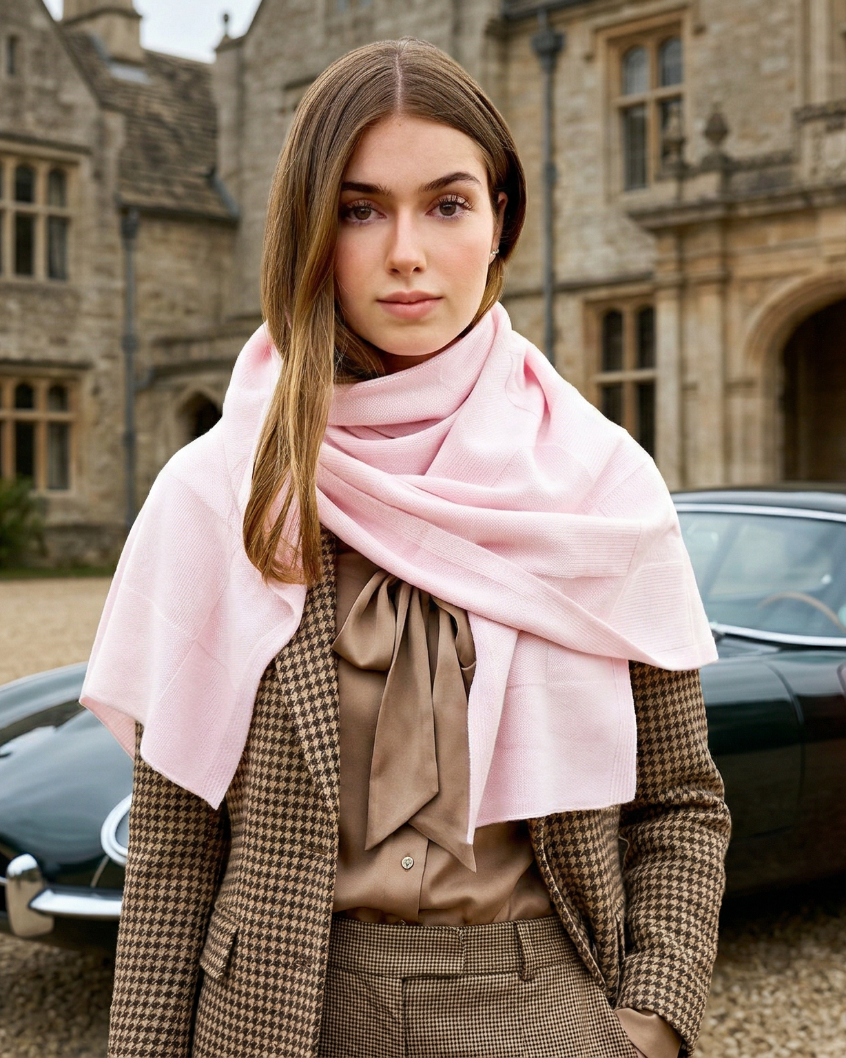 Berlin Kaschmirschal Damen rosa – 100% Kaschmir | EMAAL CASHMERE#Farbe_rosa