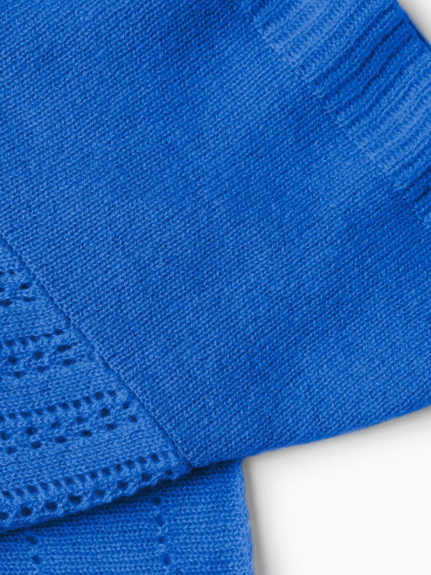 Ibiza Kaschmirdreieck Damen blau – 100% Kaschmir | EMAAL CASHMERE#Farbe_blau
