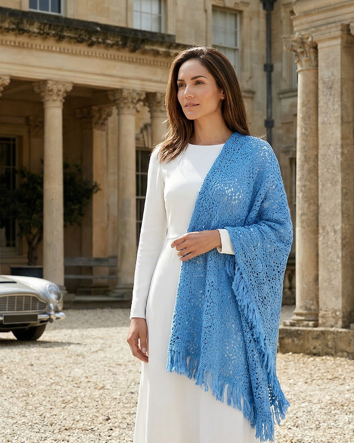 Lapaz Kaschmirschal Damen hellblau – 100% Kaschmir | EMAAL CASHMERE#Farbe_ hellblau