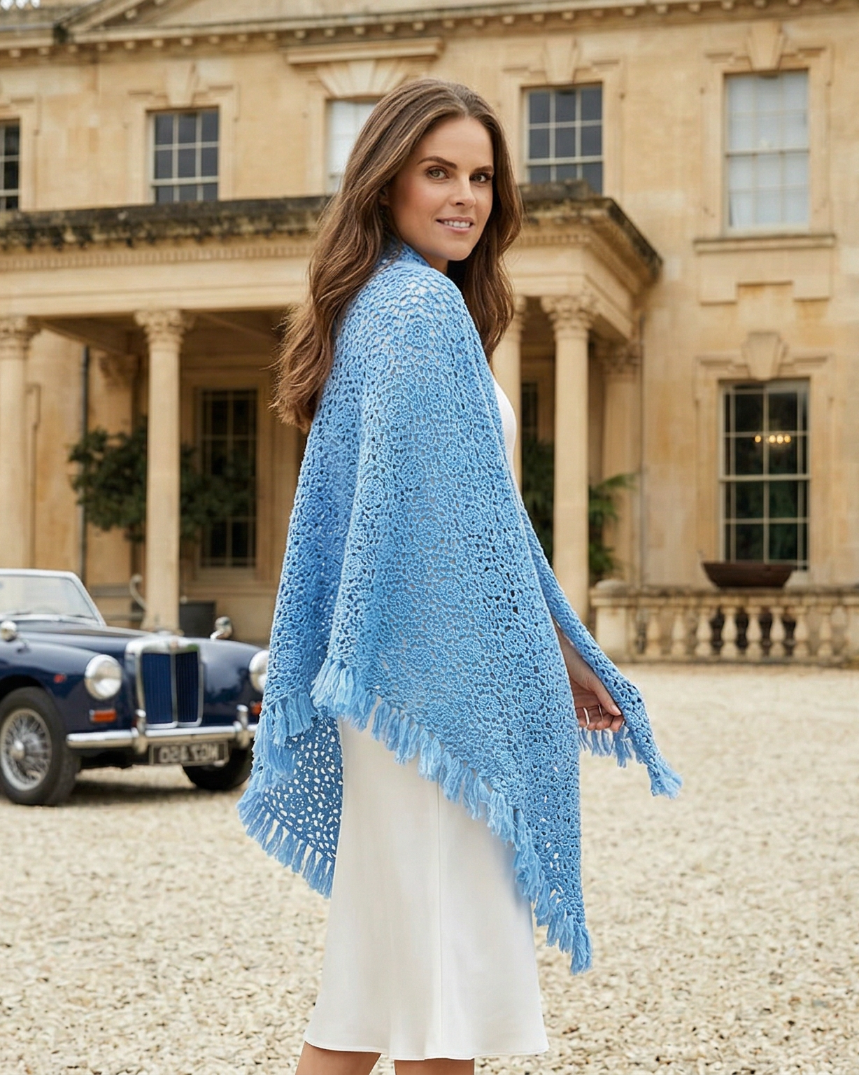 Lapaz Kaschmirschal Damen hellblau – 100% Kaschmir | EMAAL CASHMERE#Farbe_ hellblau