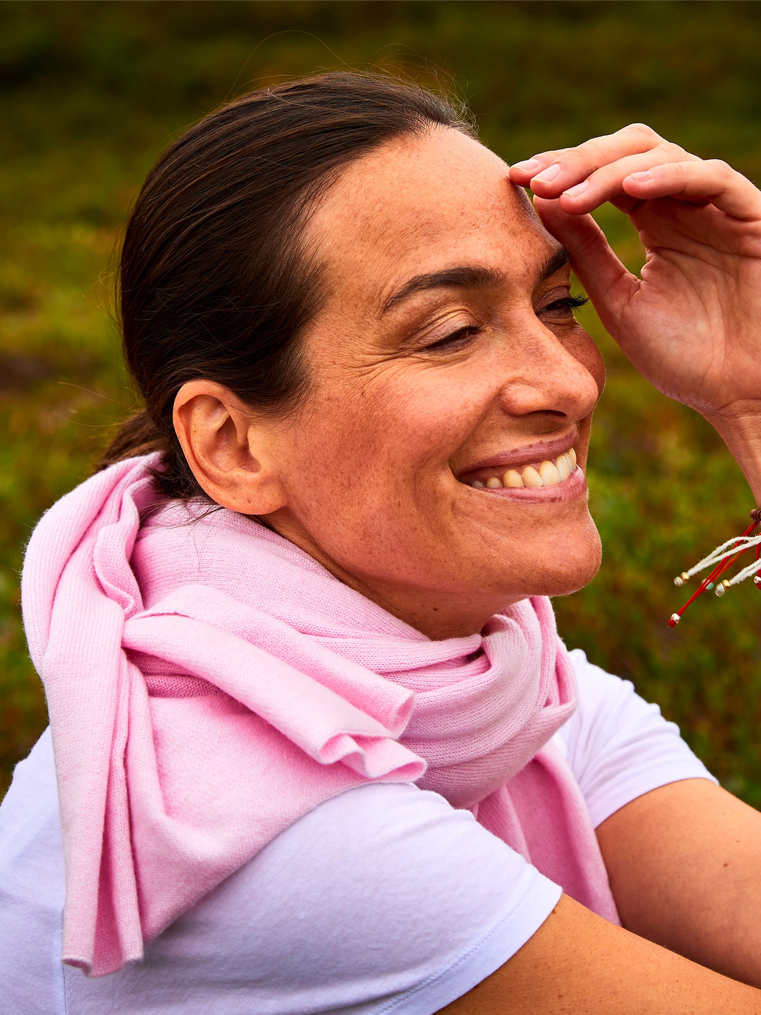 London Kaschmirschal Damen rosa – 100% Kaschmir | EMAAL CASHMERE#Farbe_rosa