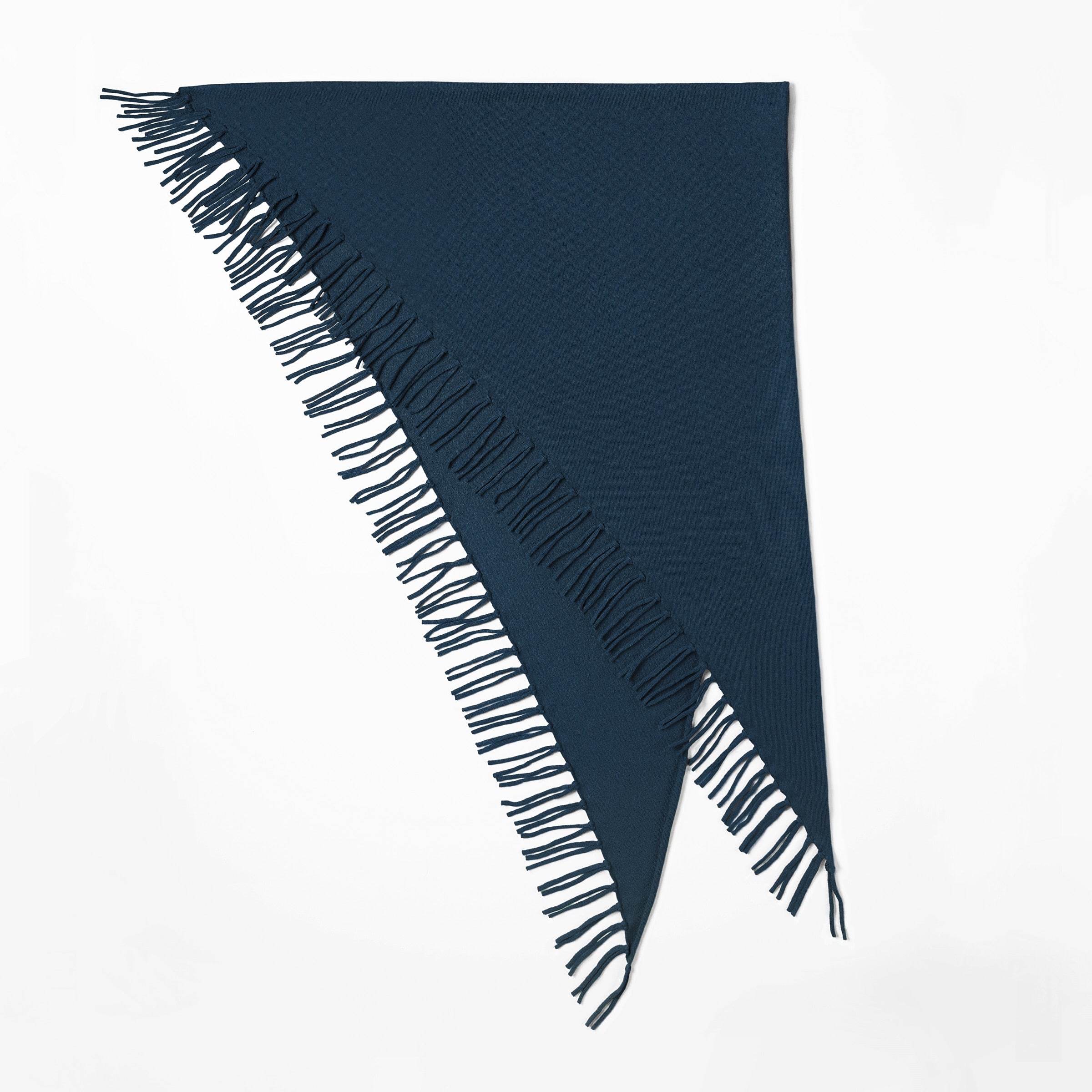 Los Angeles Kaschmirdreieck Damen dunkelblau – 100% Kaschmir | EMAAL CASHMERE#Farbe_dunkelblau