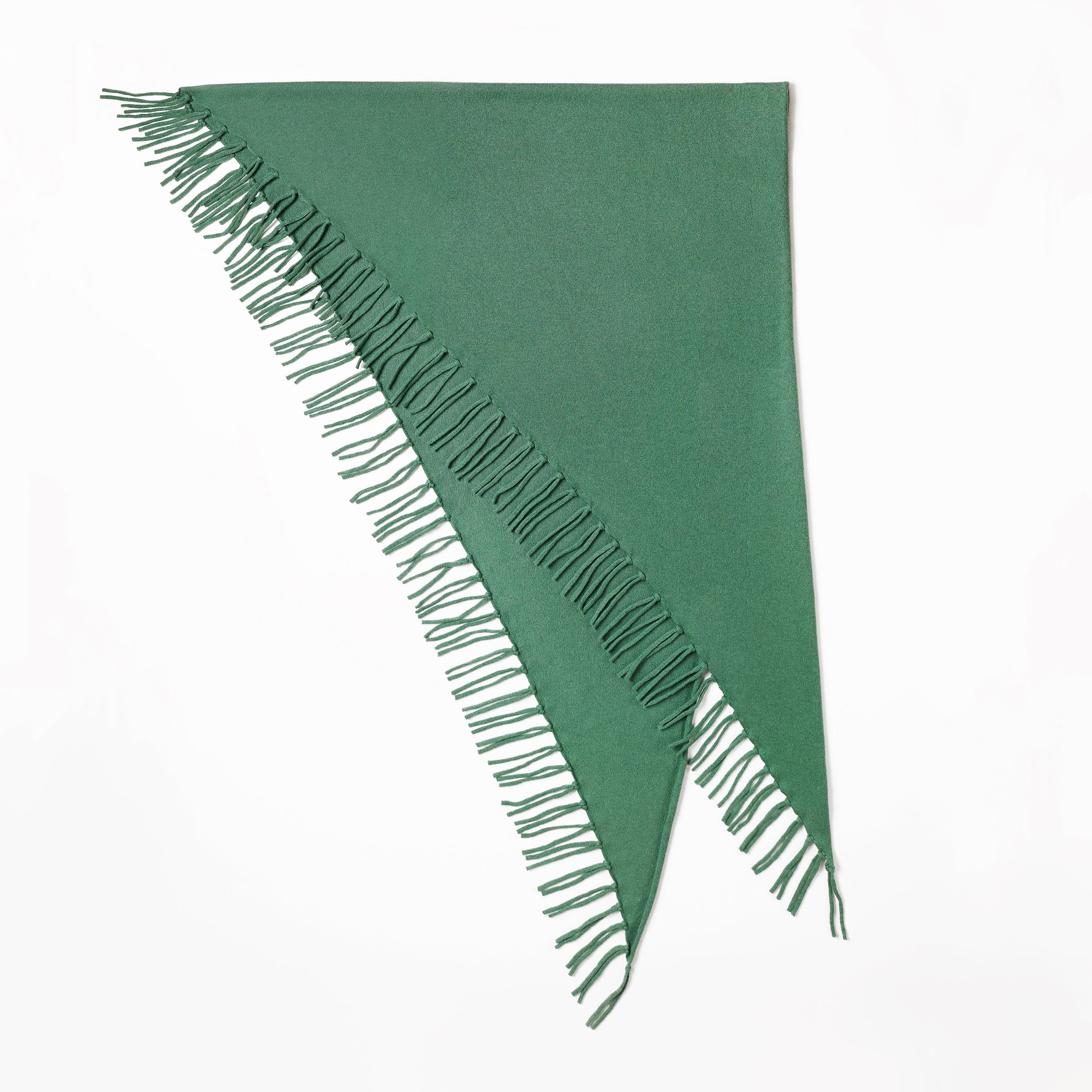 Los Angeles Kaschmirdreieck Damen grün – 100% Kaschmir | EMAAL CASHMERE#Farbe_grün