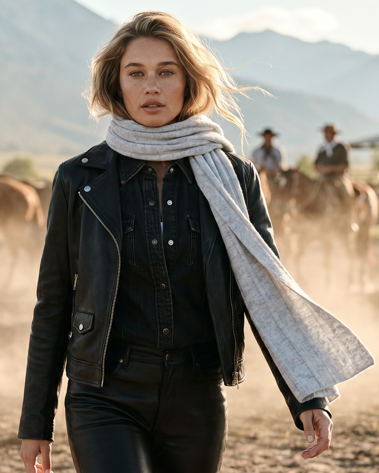 Marrakech Kaschmirschal Damen hellgrau – 100% Kaschmir | EMAAL CASHMERE#Farbe_hellgrau