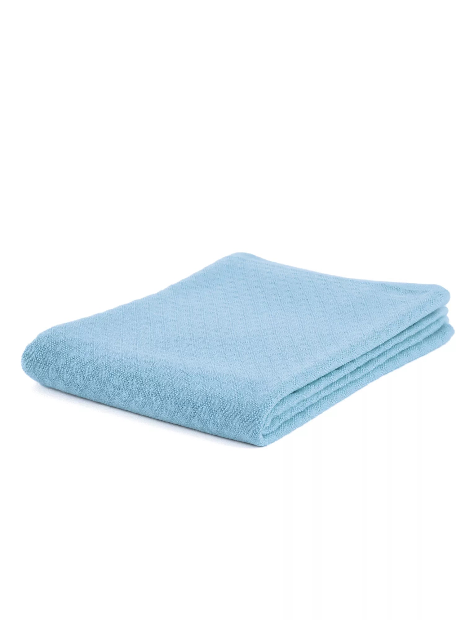 Isfahan Kaschmirschal Herren hellblau – 100% Kaschmir | EMAAL CASHMERE#Farbe_hellblau