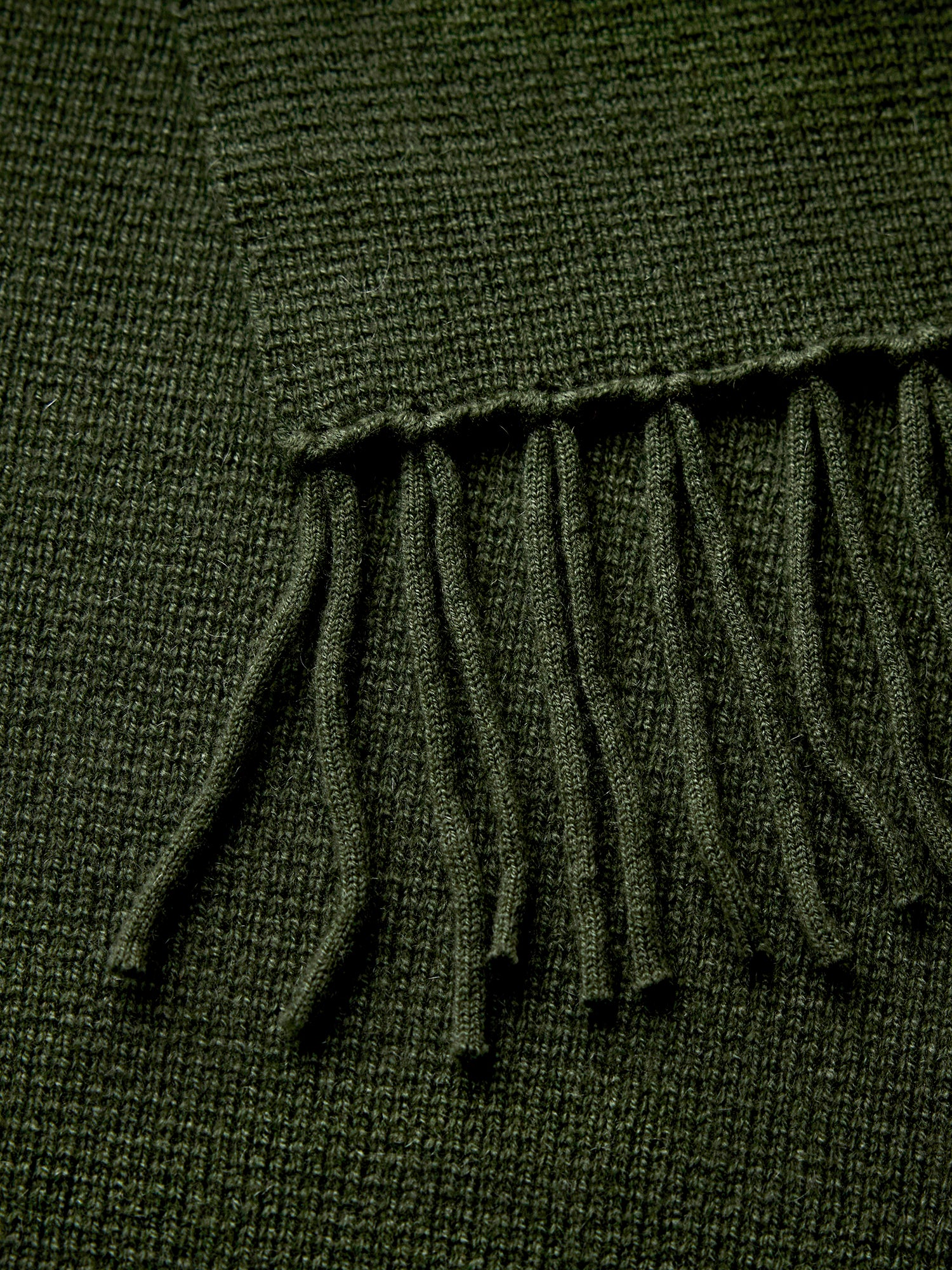 Lissabon Kaschmirschal Herren dunkelgrün – 100% Kaschmir | EMAAL CASHMERE#Farbe_dunkelgrün
