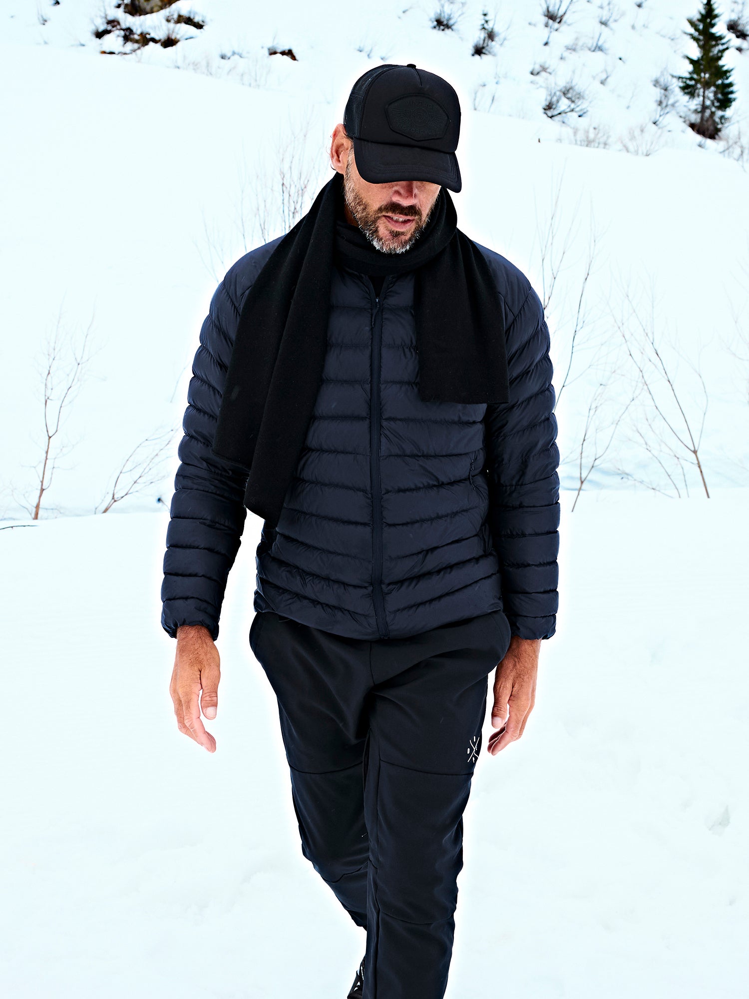 London Kaschmirschal Herren schwarz – 100% Kaschmir | EMAAL CASHMERE#Farbe_schwarz