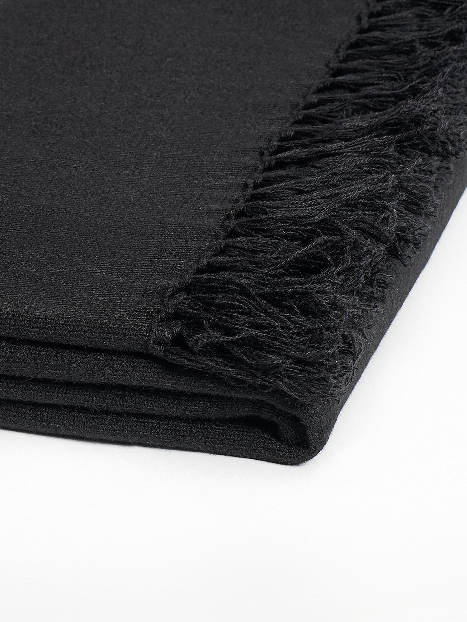 Milano Kaschmirschal Herren schwarz – 100% Kaschmir | EMAAL CASHMERE#Farbe_schwarz