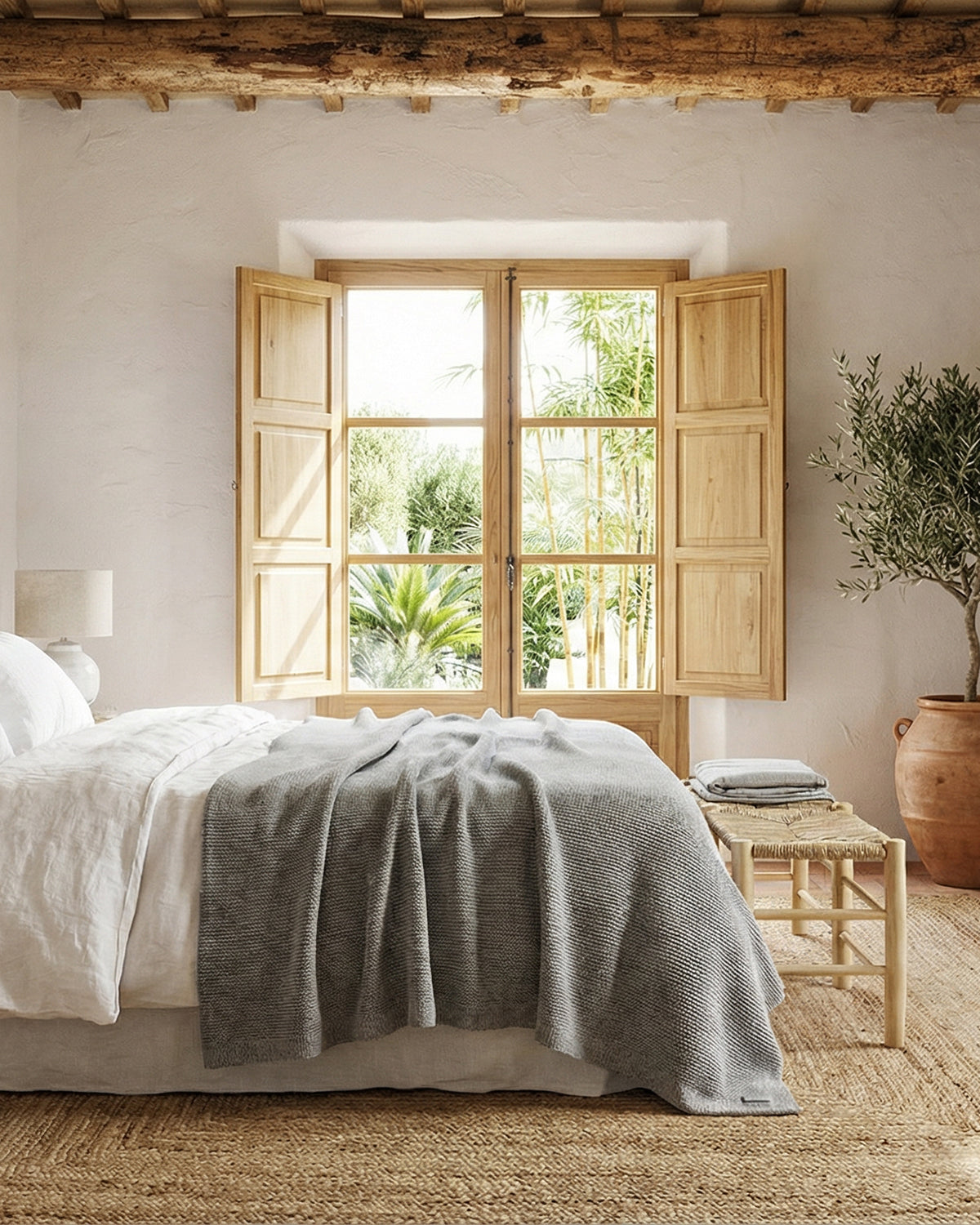 Roma Kaschmirdecke hellgrau – 100% Kaschmir | EMAAL CASHMERE#Farbe_hellgrau