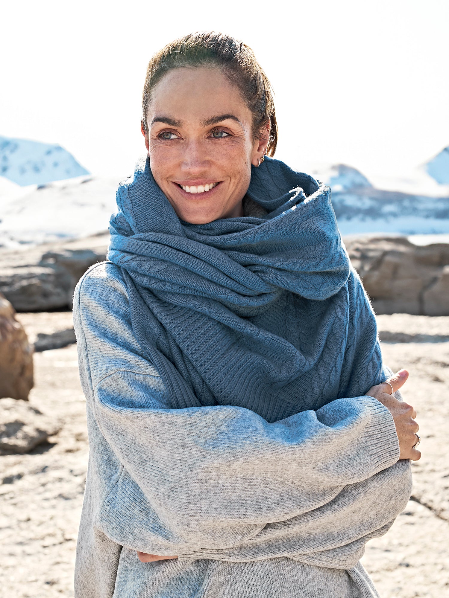 Cashmere scarf Reykjavik women