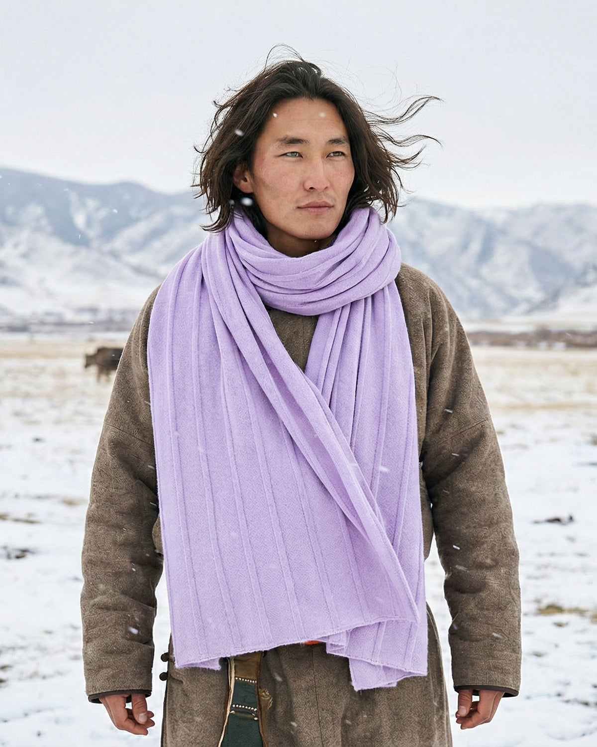 Casablanca cashmere scarf men