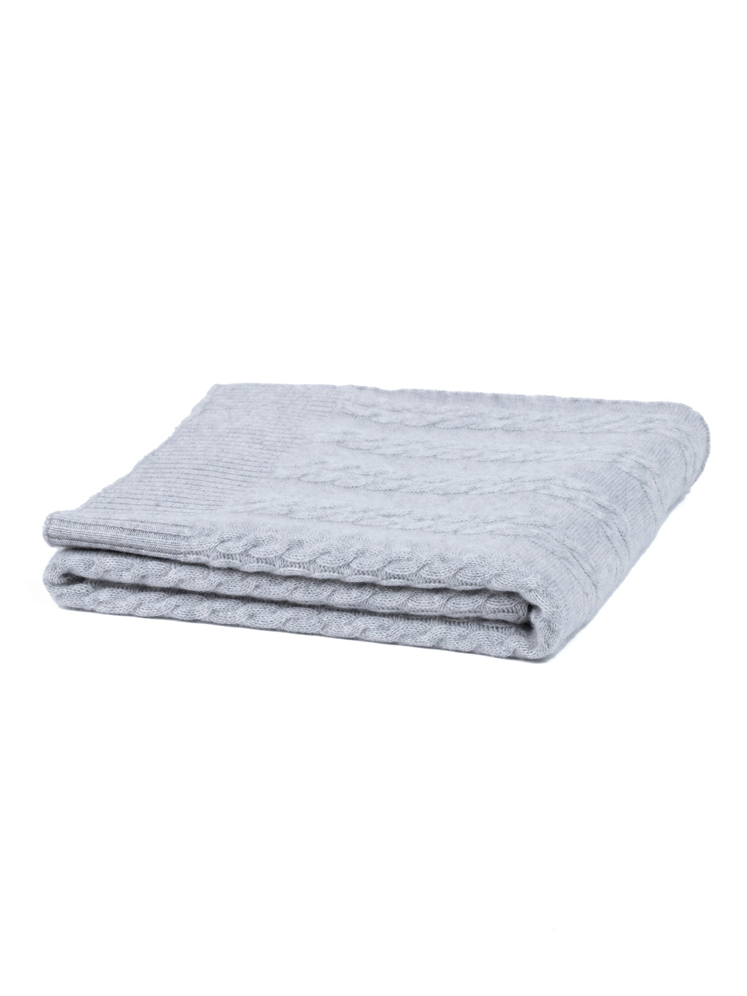 Reykjavik Kaschmirschal Damen hellgrau – 100% Kaschmir | EMAAL CASHMERE#Farbe_hellgrau