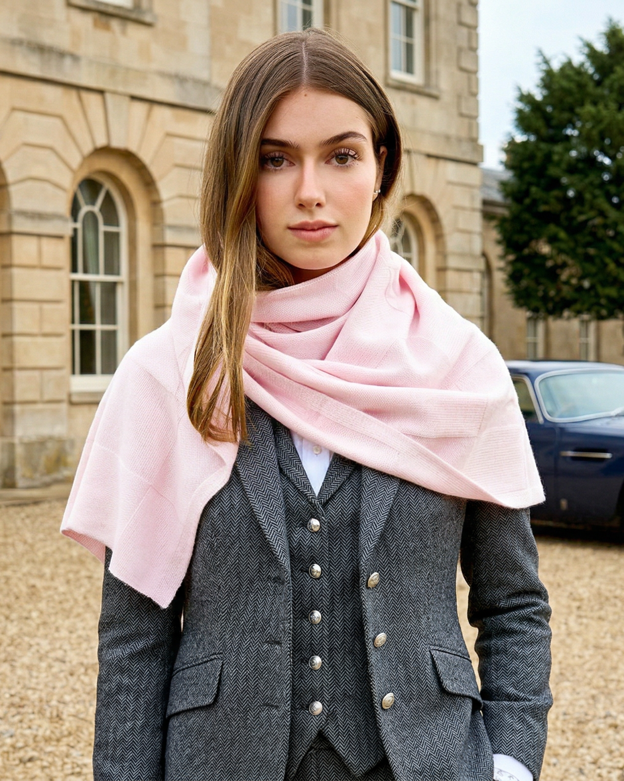 Berlin Kaschmirschal Damen rosa – 100% Kaschmir | EMAAL CASHMERE#Farbe_rosa