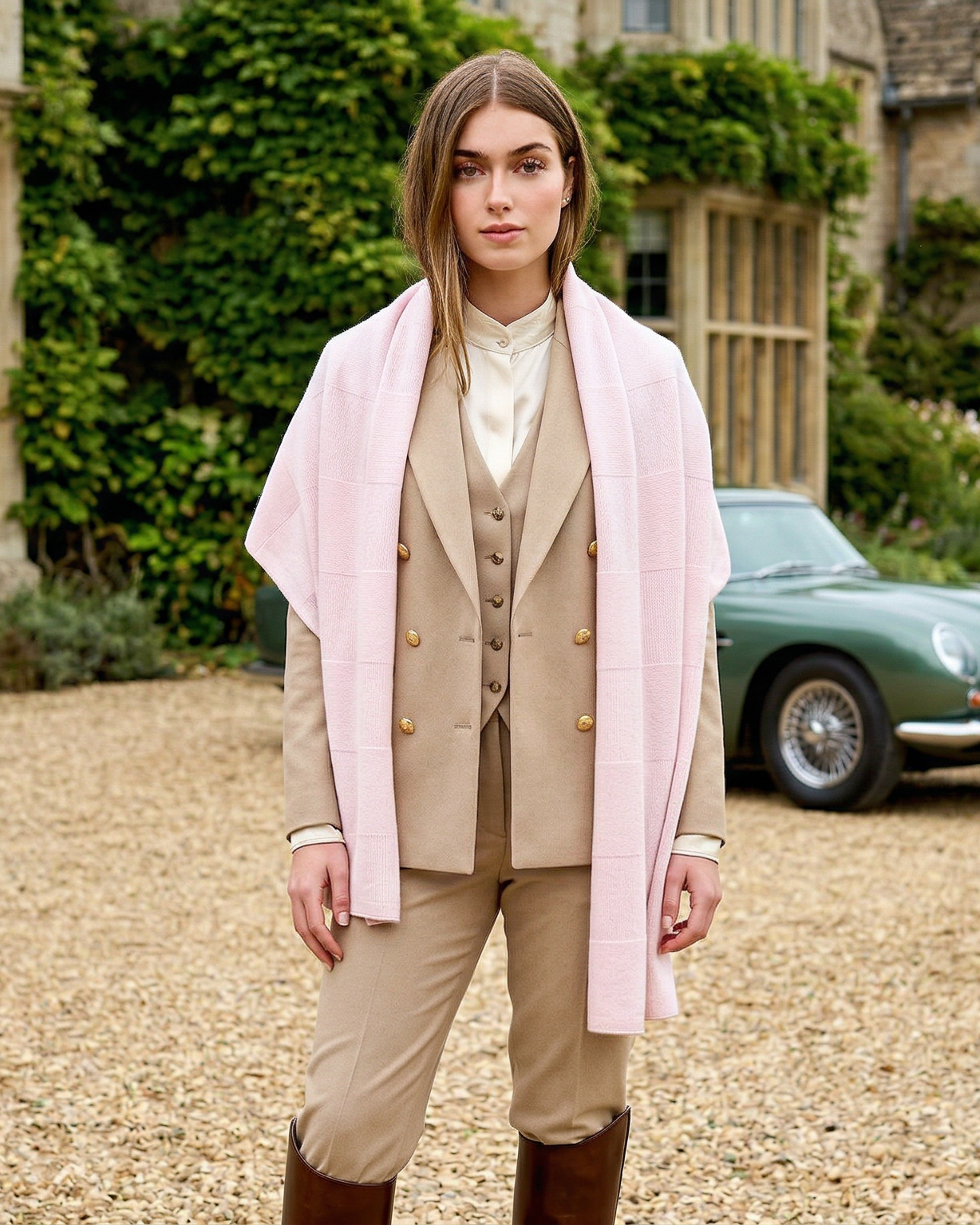 Berlin Kaschmirschal Damen rosa – 100% Kaschmir | EMAAL CASHMERE#Farbe_rosa