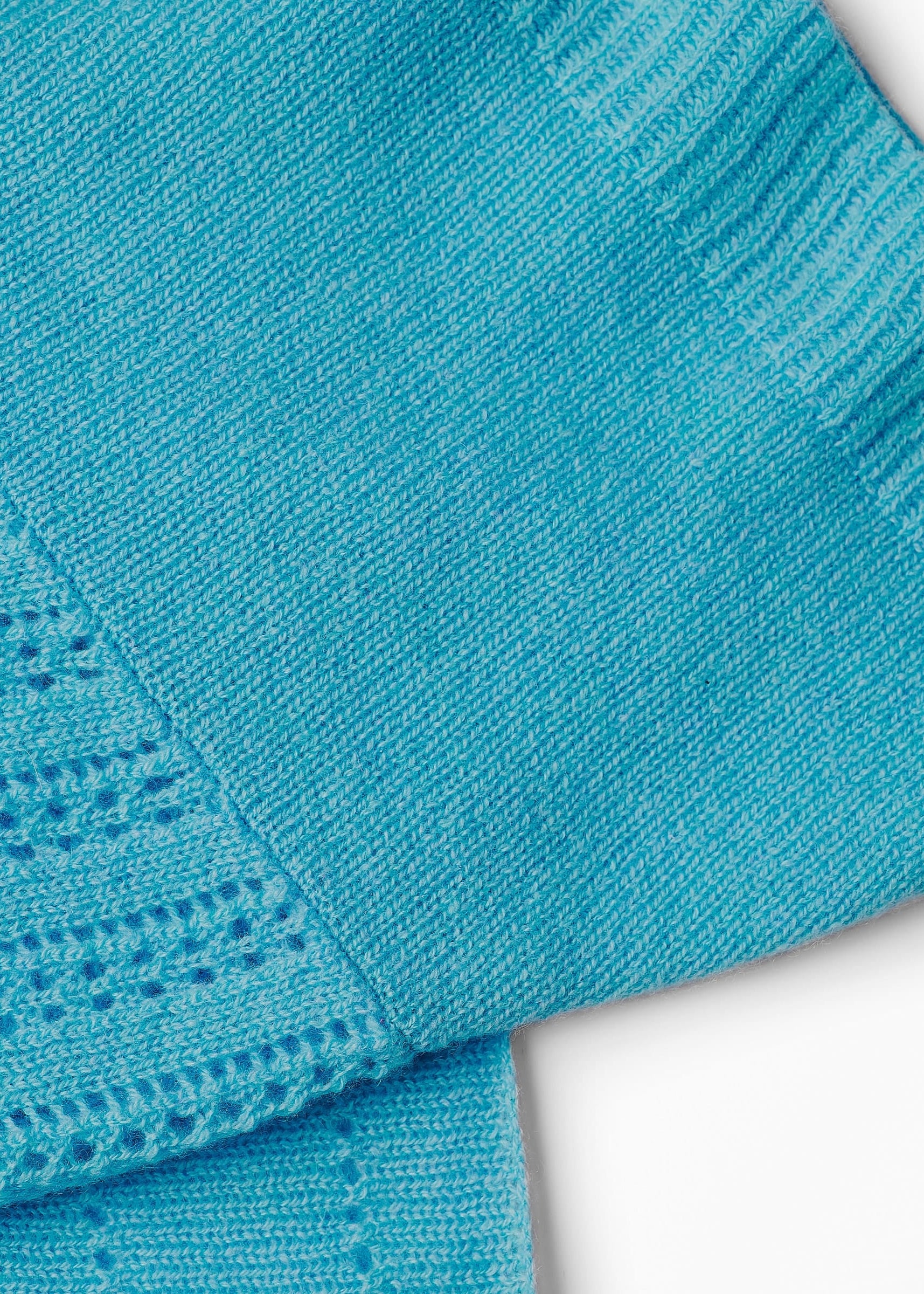 Ibiza Kaschmirdreieck Damen türkis – 100% Kaschmir | EMAAL CASHMERE#Farbe_türkis