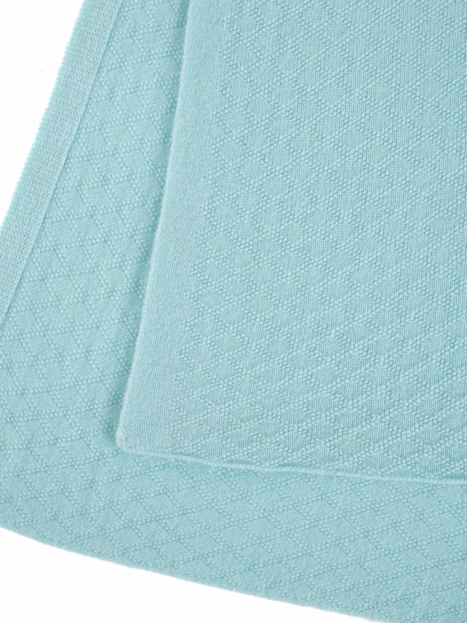Türkiser ISFAHAN Damenschal von EMAAL CASHMERE mit klarer Farbwirkung#Farbe_türkis
