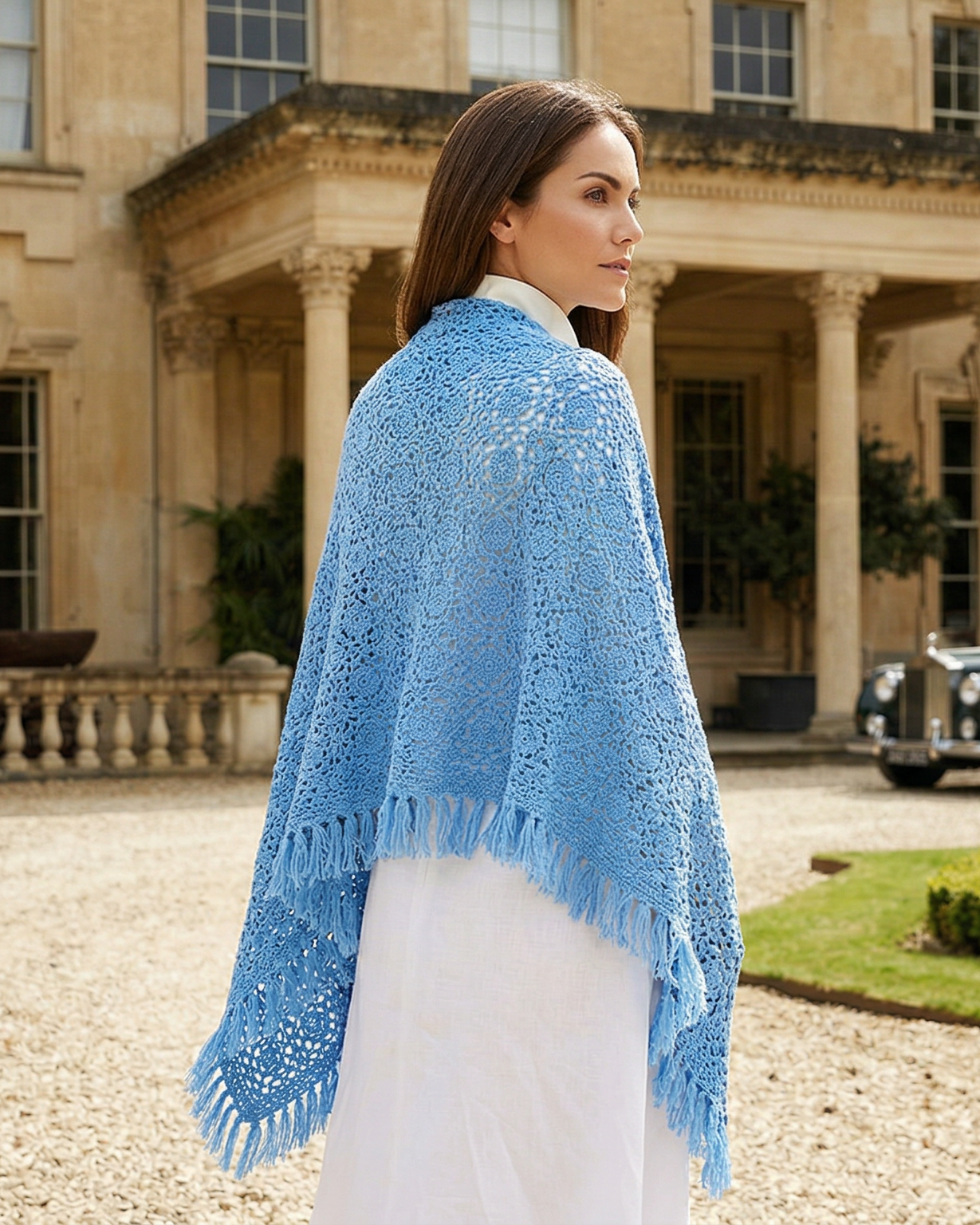 Lapaz Kaschmirschal Damen hellblau – 100% Kaschmir | EMAAL CASHMERE#Farbe_ hellblau