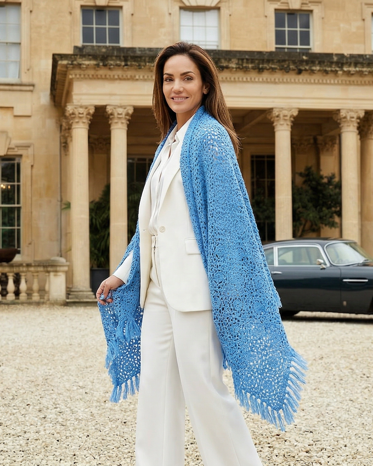 Lapaz Kaschmirschal Damen hellblau – 100% Kaschmir | EMAAL CASHMERE#Farbe_ hellblau