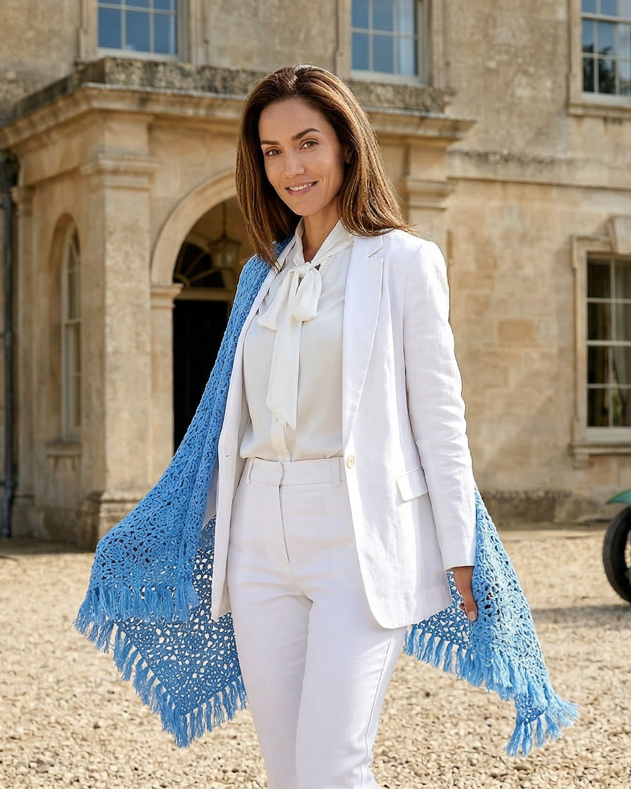 Lapaz Kaschmirschal Damen hellblau – 100% Kaschmir | EMAAL CASHMERE#Farbe_ hellblau