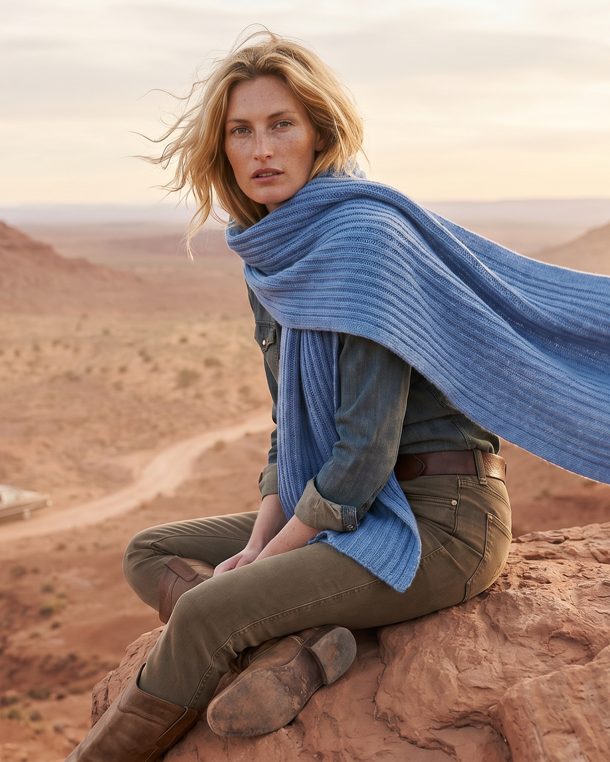 LIMA in Hellblau – Damen-Cashmere für Küstenluft, Reisen und Alltag#Farbe_hellblau