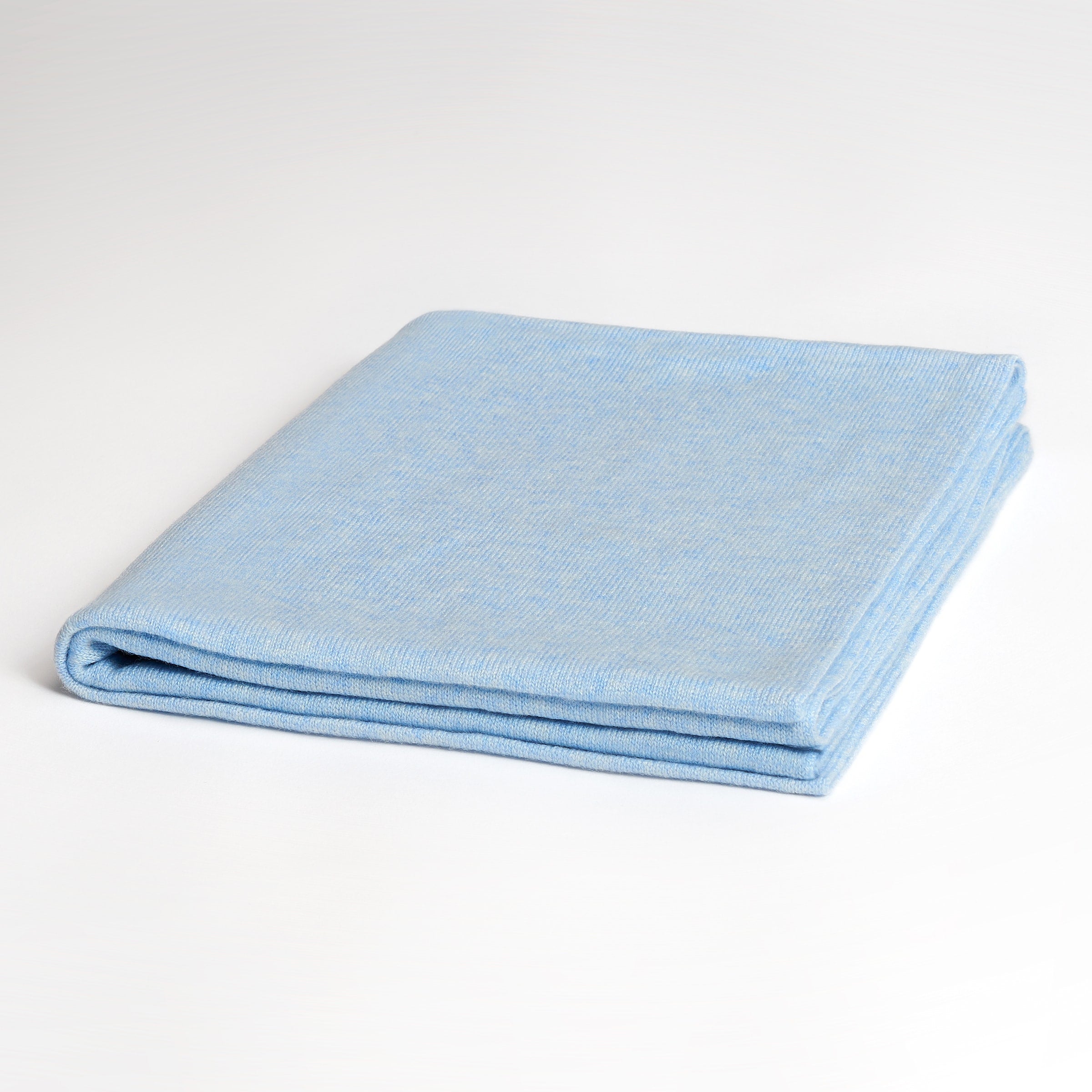 London Kaschmirschal Damen hellblau – 100% Kaschmir | EMAAL CASHMERE#Farbe_hellblau