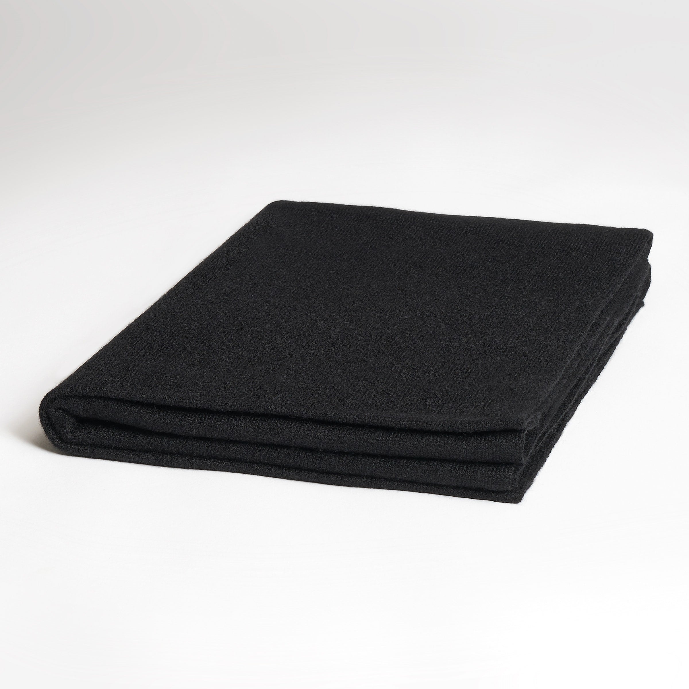 London Kaschmirschal Damen schwarz – 100% Kaschmir | EMAAL CASHMERE#Farbe_schwarz