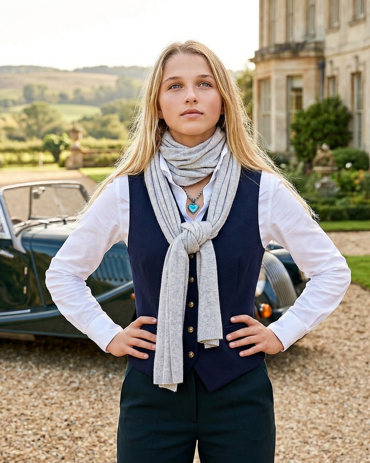 Marrakech Kaschmirschal Damen hellgrau – 100% Kaschmir | EMAAL CASHMERE#Farbe_hellgrau