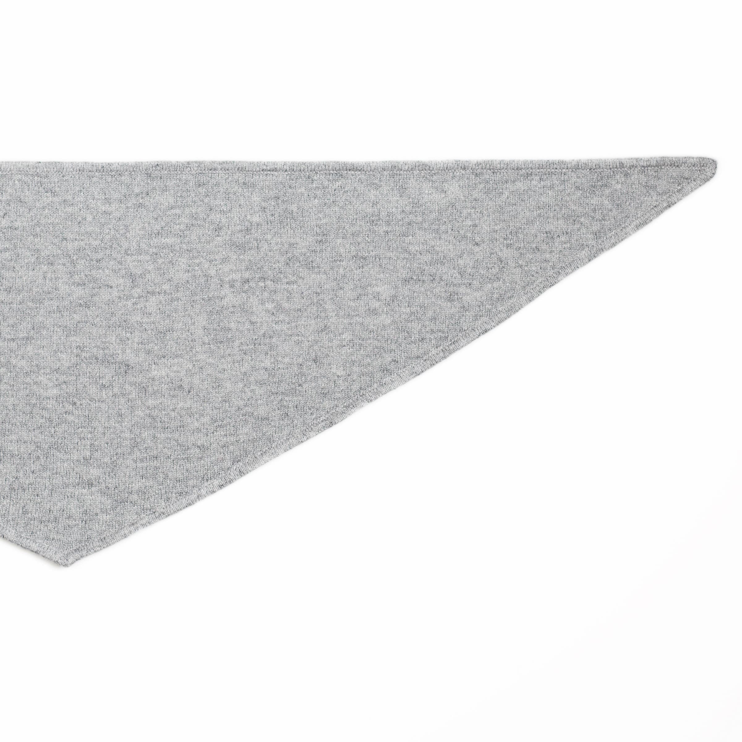 New York Kaschmirdreieck Damen hellgrau – 100% Kaschmir | EMAAL CASHMERE#Farbe_hellgrau