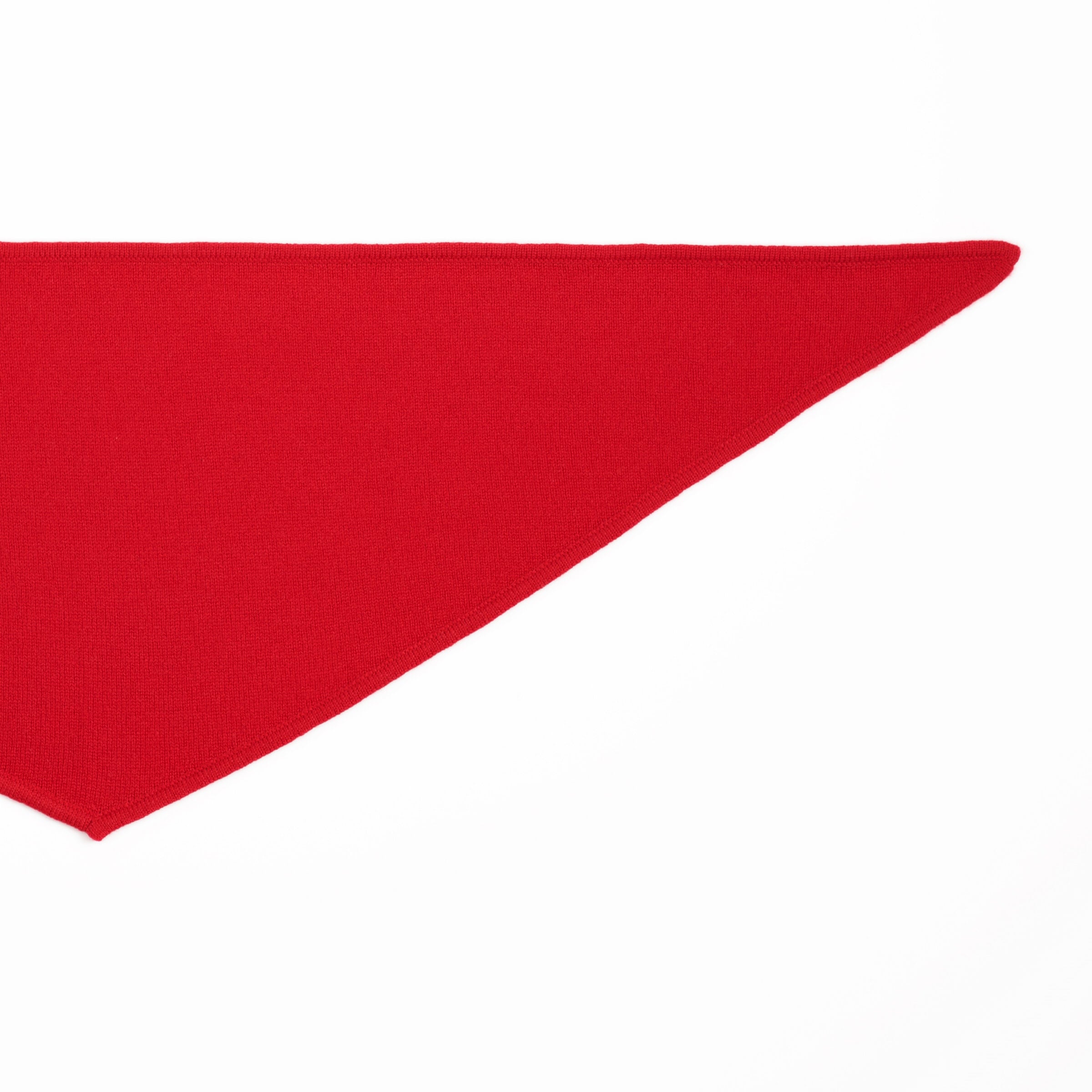 New York Kaschmirdreieck Damen rot – 100% Kaschmir | EMAAL CASHMERE#Farbe_rot