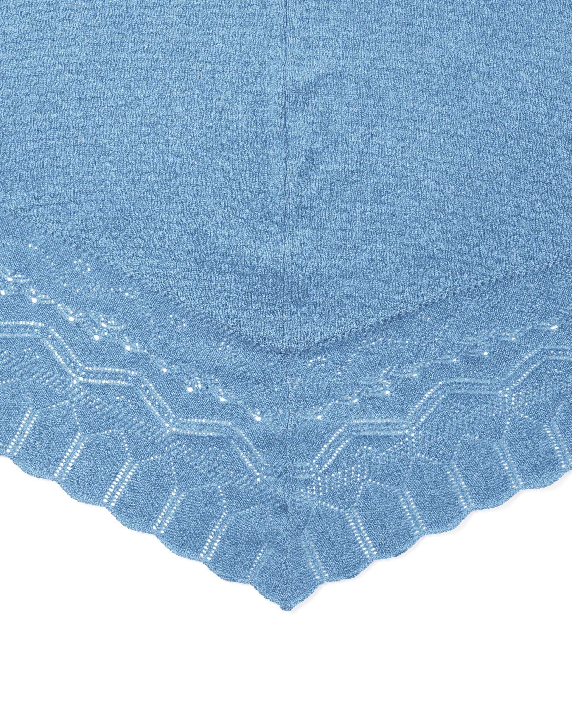 Paros Kaschmirdreieck Damen hellblau – 100% Kaschmir | EMAAL CASHMERE#Farbe_hellblau