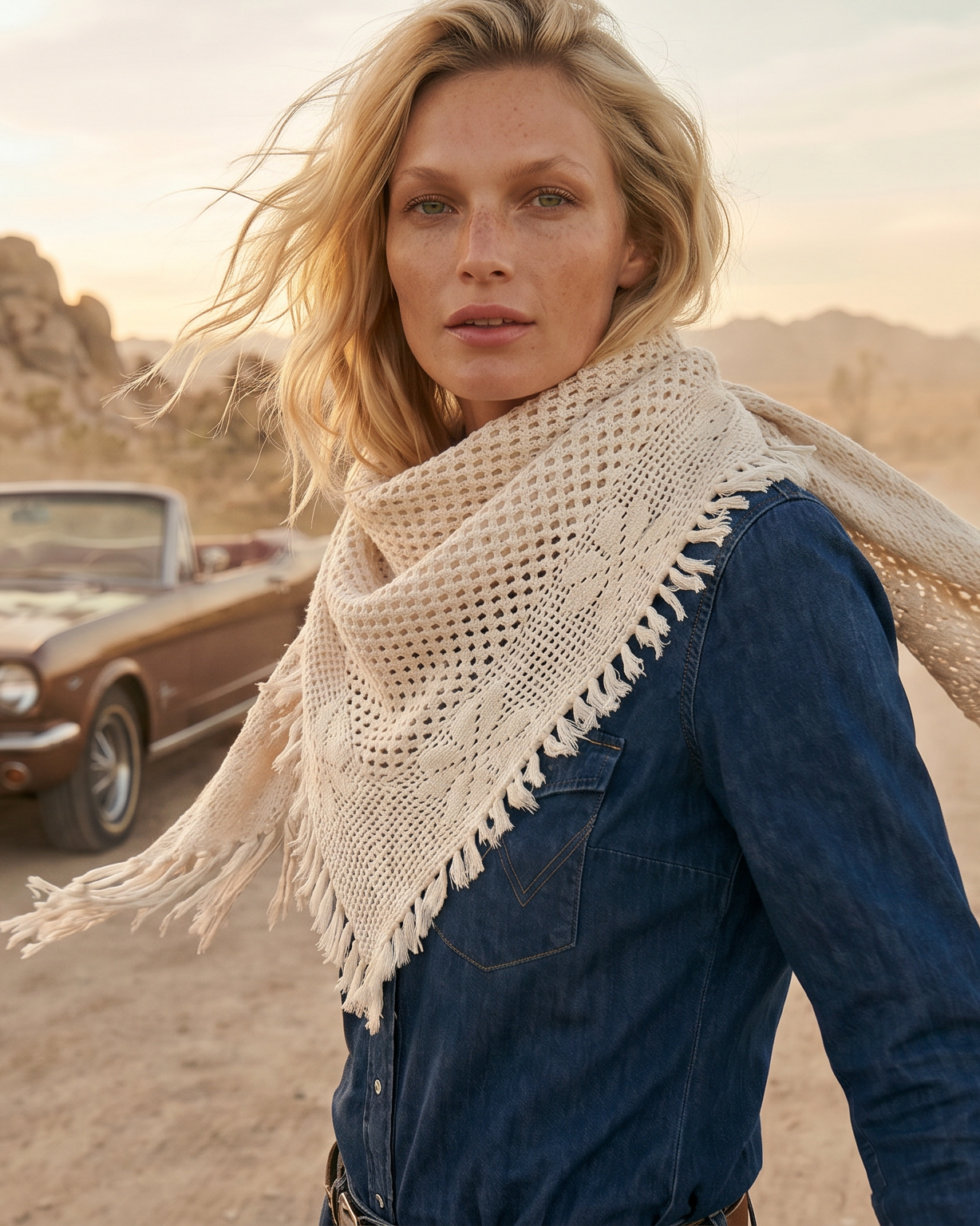 Quito Kaschmirschal Damen creme – 100% Kaschmir | EMAAL CASHMERE#Farbe_creme