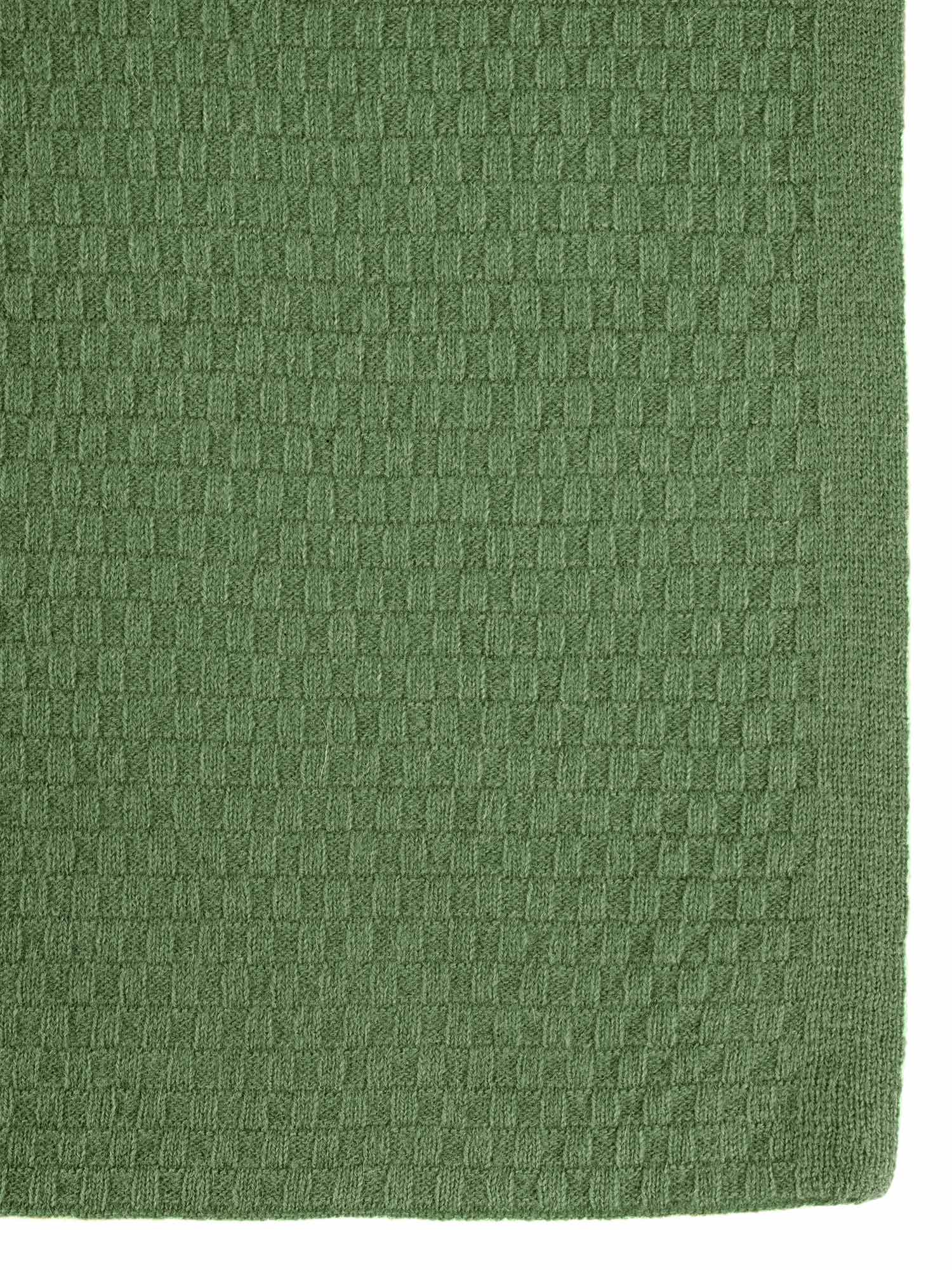 Sylt Kaschmirschal Herren dunkelgrün – 100% Kaschmir | EMAAL CASHMERE#Farbe_dunkelgrün