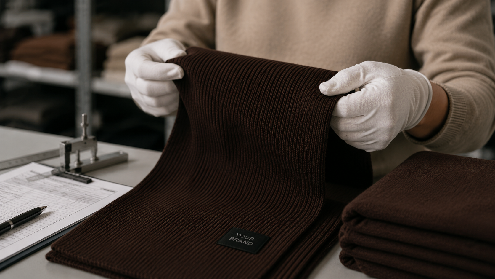 EMAAL CASHMERE Qualitätskontrolle für luxuriöse Private Label Cashmere Produkte