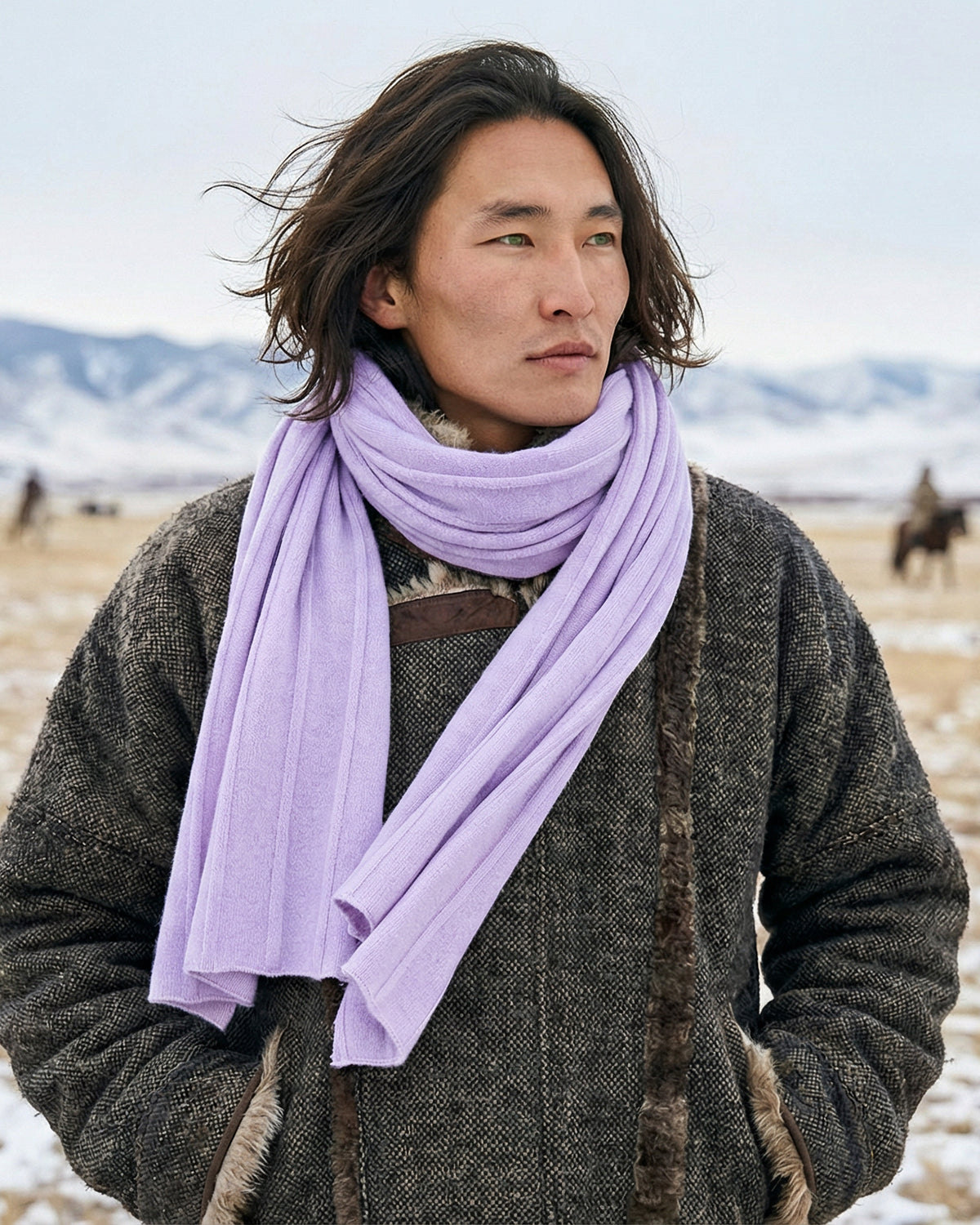 Casablanca cashmere scarf men